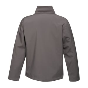 Regatta Opmerkelijk Heren Ablaze Afdrukbaar Soft Shell-jasje (Afdichting Grijs/Zwart)