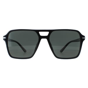 Prada PR20YS 1AB03R zwart groen gepolariseerde zonnebril