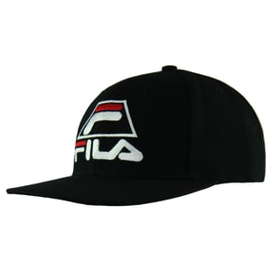 Fila Logo Heren Zwarte Pet