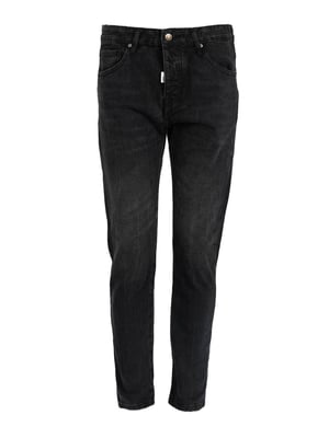 Takeshy Kurosawa Jeans Slim Cropped Mannen zwart