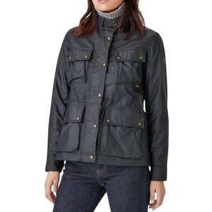 Belstaff Womens Fieldmaster Dark Ink Marineblauw dun jack