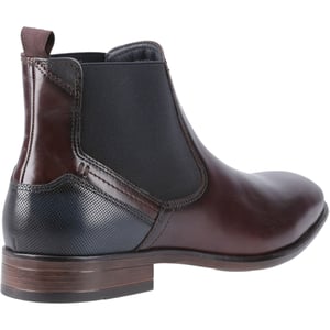 Pod Frank Leer/Textiel Herenlaarzen Chestnut
