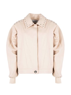 Silvian Heach jas Oversize Vrouw beige