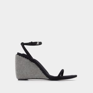 Dahlia 105 pumps in zwart lycra