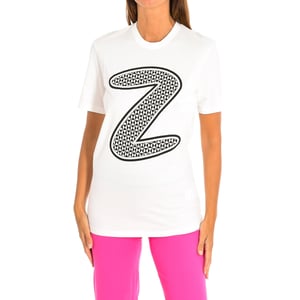 Dames-T-shirt met korte mouwen en ronde hals Z2T00164