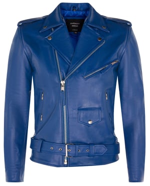Leren Brando Biker Rock motorjas van leer