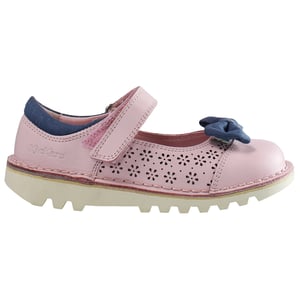 Kickers Strikje 2 Kinderen Roze Schoenen