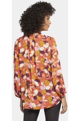 Puff Sleeve Blouse Bloemenprint | Gingervale