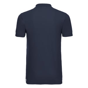 Russell Heren Rekken Korte Mouw Poloshirt (Franse marine)