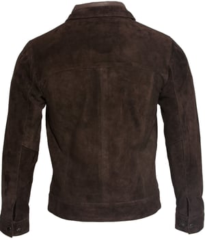 Retro geit suède bikerjack