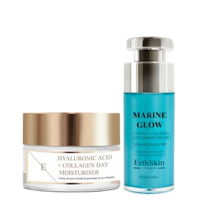 Marine Glow Vitamine C + Collageenconcentraat Serum 30ml + Hyaluronzuur & Collageen Dagcrème 50ml