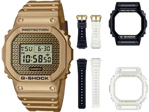Casio G-shock Heren Gouden Horloge DWE-5600HG-1ER