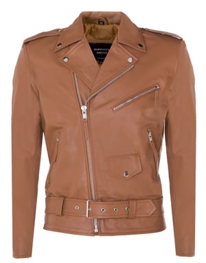 Leren Brando Biker Rock motorjas van leer