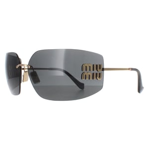 Miu Miu MU54YS 5AK5S0 goud donkergrijs zonnebril