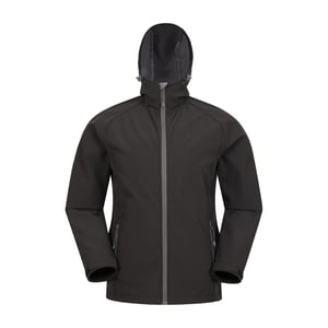 Mountain Warehouse Heren Exodus Waterdichte Soft Shell Jas (Zwart)