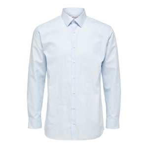 Selected Overhemden Regethan Classic Overhemd Lichtblauw Blauw
