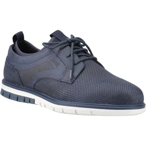 Pod Murphy Leer Heren Navy Veterschoenen