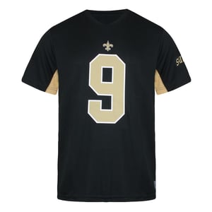 Fanatics NFL New Orleans Saints 9 Drew Brees Heren T-shirt