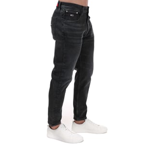 Tommy Hilfiger jeans met taps toelopende pijpen en relaxte pasvorm voor heren, grijs