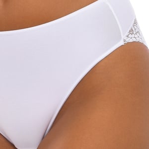 Brislip GRETA panty stijl slip met semi-transparante kant 1031288 vrouw