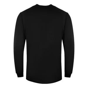 Cavalli Class groot, vet logo-ontwerp zwart sweatshirt
