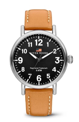 River Woods Sacramento herenhorloge Bruin RW420002