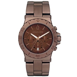 Michael Kors Dameshorloge Kwarts Bruin