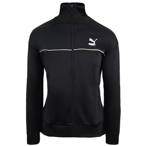 Puma Zip Up Track Jacket Lange Mouw Zwart Dames Track Top 595943 01
