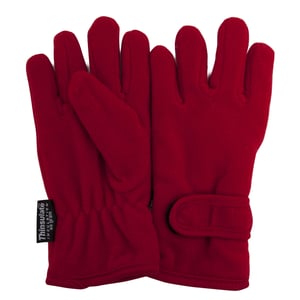 Floso Meisjeskinderen/Kinderen Vliesdunne Thermische Handschoenen (3M 40g) (Rood)