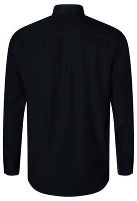 Heren club kraag zwart shirt jaren 1920 Peaky Blinders met Bar Poplin Pin Smart