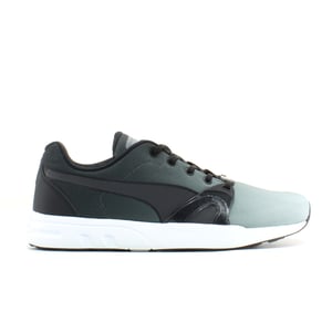 Puma XT S Blur Zwart Grijs Textiel Heren Lace Up Trainers 359713 02