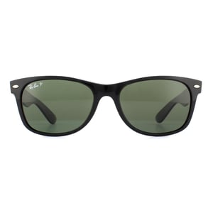 Ray-Ban Zonnebril Nieuwe Wayfarer 2132 901/58 Zwart Groen G-15 Gepolariseerd 55mm
