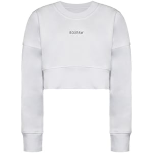 BoxRaw Johnson Womens Wit Cropped Sweatshirt