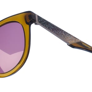 Metalen zonnebril met ovale vorm SK0126S dames
