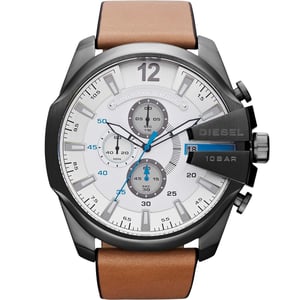 Diesel Mega Chief Heren Horloge Bruin DZ4280