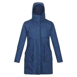 Regatta Dames/Dames Yewbank II Waterdichte Parka (Donkere Denim)