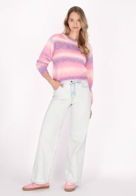 Mymo Jumper Dames Roze Veelkleurig