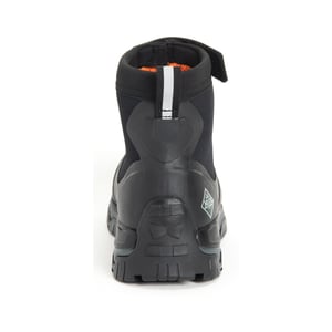 Muck Laarzen Apex Mid Zip Rubber Zwart/Donker Schaduw Wellington Laarzen