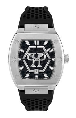Philipp Plein The Hexagon Phantom Heren Horloge Zwart PWPUA0524