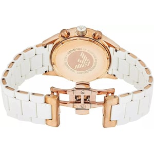 Emporio Armani AR5920 Dames Sportivo Horloge Wit