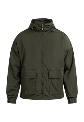 Dreimaster overgangsjasje Heren militaire olijf