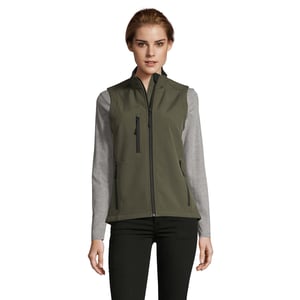 SOLS Dames/Dames Rallye Softshell Mouwloos Gilet (Leger)