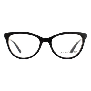 Dolce & Gabbana Cats Eye Black Womens Glazen frames