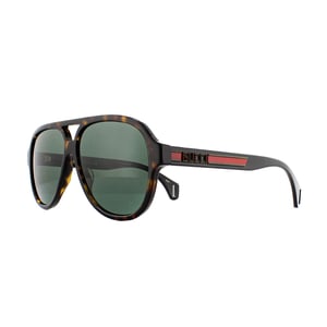 Gucci Zonnebril GG0463S 003 HAVANA GROEN
