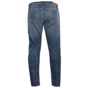 Diesel Sleenker steen gewassen blauwe denim jeans