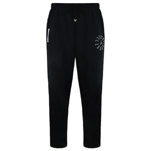 Nike Air Jordan Standard Fit Stretch Taille Zwart Logo Heren Track Broek DD0390 010