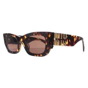 Miu Miu MU09WS VAU06B honing havana donkerbruine zonnebril