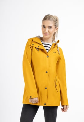 Schmuddelwedda Regenjas bridgeport Dames Mosterd-271