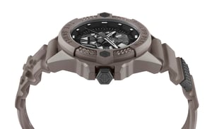 Philipp Plein The $kull Ecoceramic Heren Taupe Horloge PWUBA0323