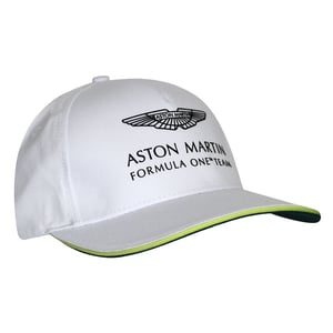 Aston Martin Formule Een Officieel Team Heren Wit Cap